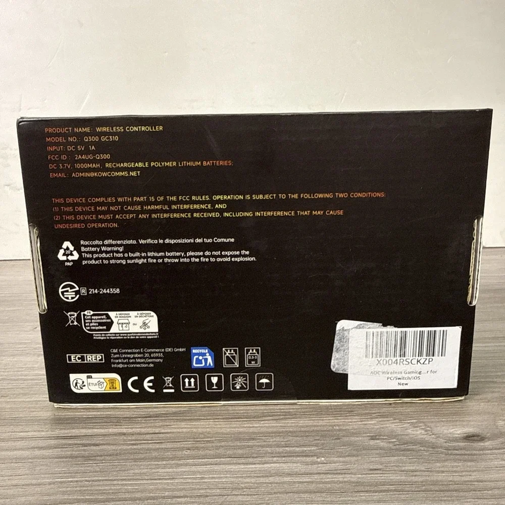 AOC GC310 Wireless Controller – PC / Switch / iOS /‎ Android – Brand New